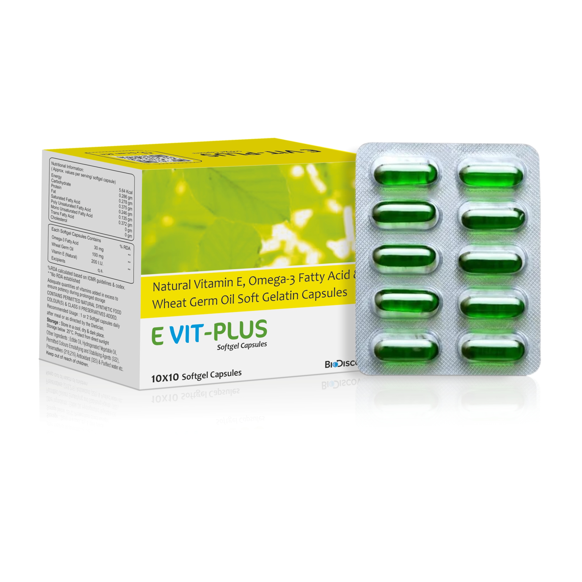 EVIT-PLUS Softgel Capsules